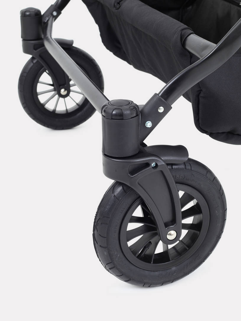 Коляска для двойни 2 в 1 Rant Siena Duo 04 графит-серый