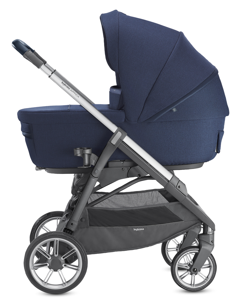Коляска 2 в 1 Inglesina Aptica  с подставкой под люльку Stand Up,  Portland Blue