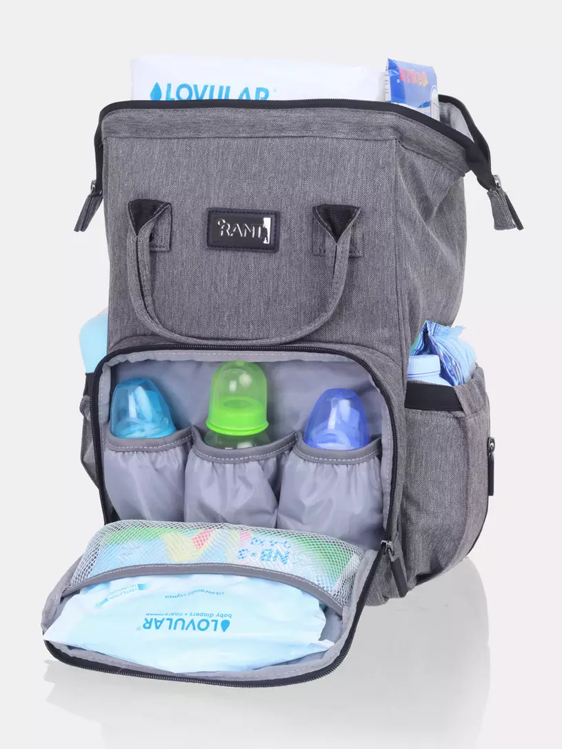 Сумка для мамы + шоппер Rant Shopping Set Trends grey