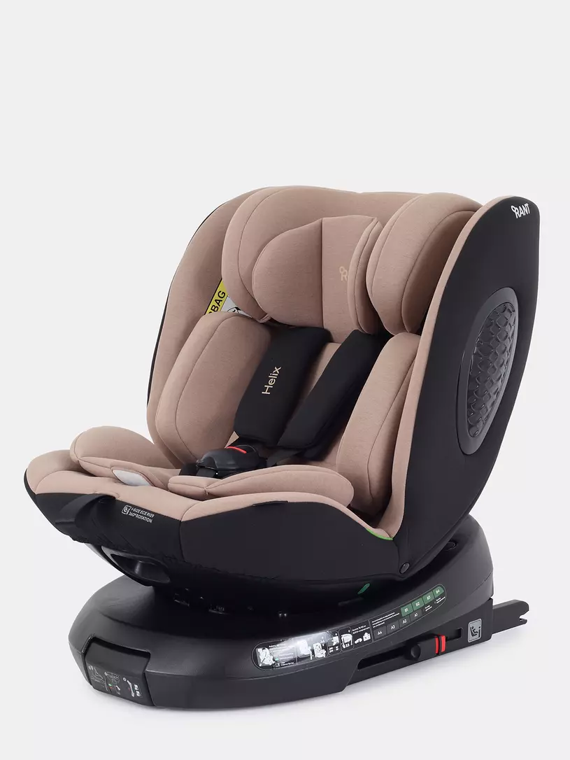 Автокресло Rant Helix isofix группа 0/1/2/3 (40-150 см; 0-36 кг), Beige