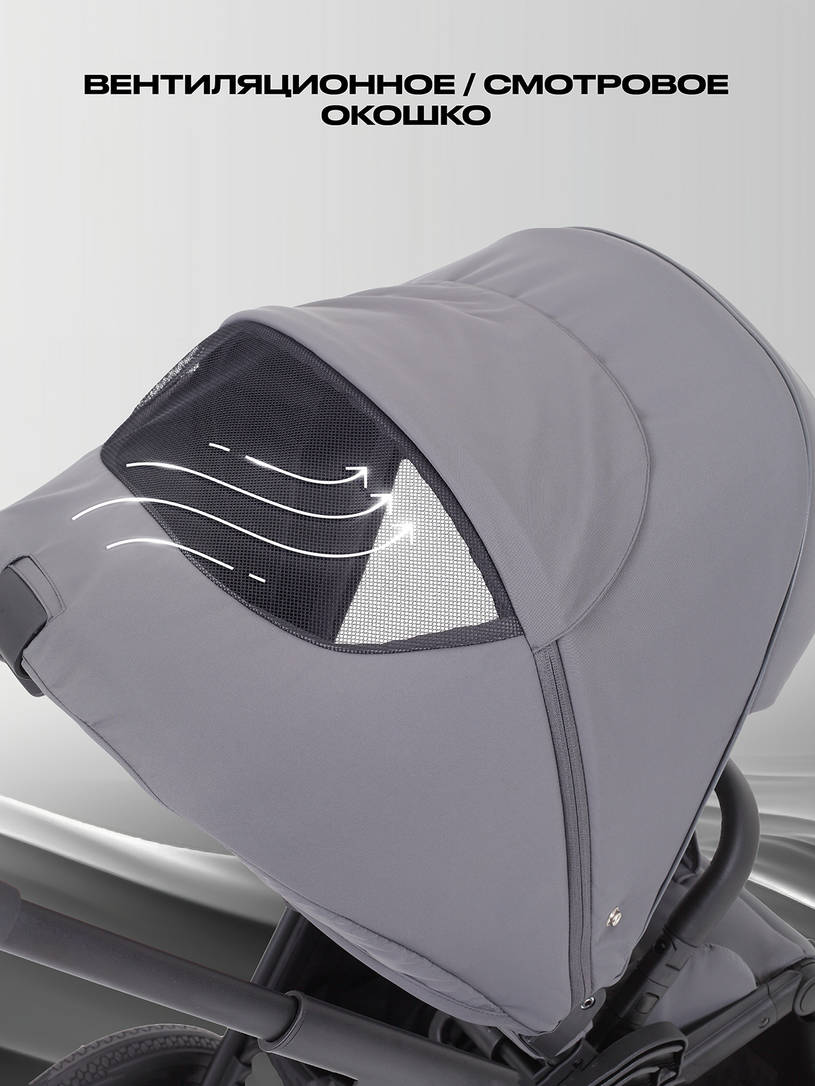 Коляска 2 в 1 Rant Flex 2025 RA076 Graphite