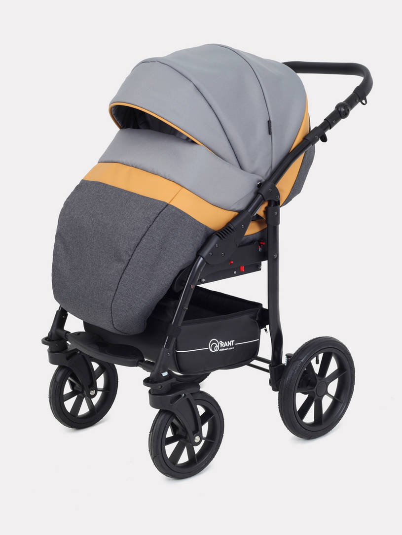 Коляска 2 в 1 Rant Patio Grey/yellow