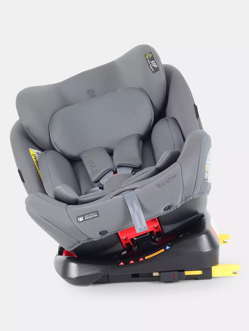 Автокресло Rant Basic Twist Next isofix группа 0+/1/2/3 (0-36 кг) Grey