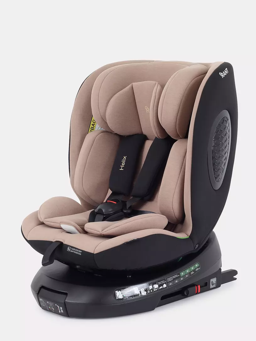Автокресло Rant Helix isofix группа 0/1/2/3 (40-150 см; 0-36 кг), Beige