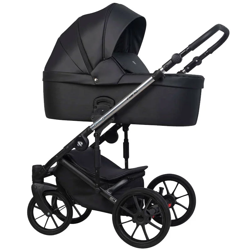 Коляска 2 в 1 Riko Nano Thermo 01 Black