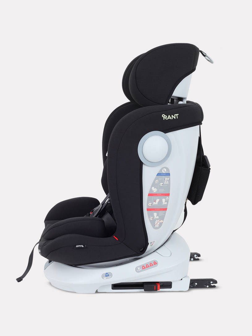 Автокресло Rant Drive Isofix 0/1/2/3 (0-36 кг) Black