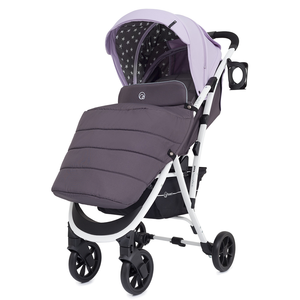 Коляска прогулочная Rant Largo Star Sweet Lavender. Цвет: Фиолетовый