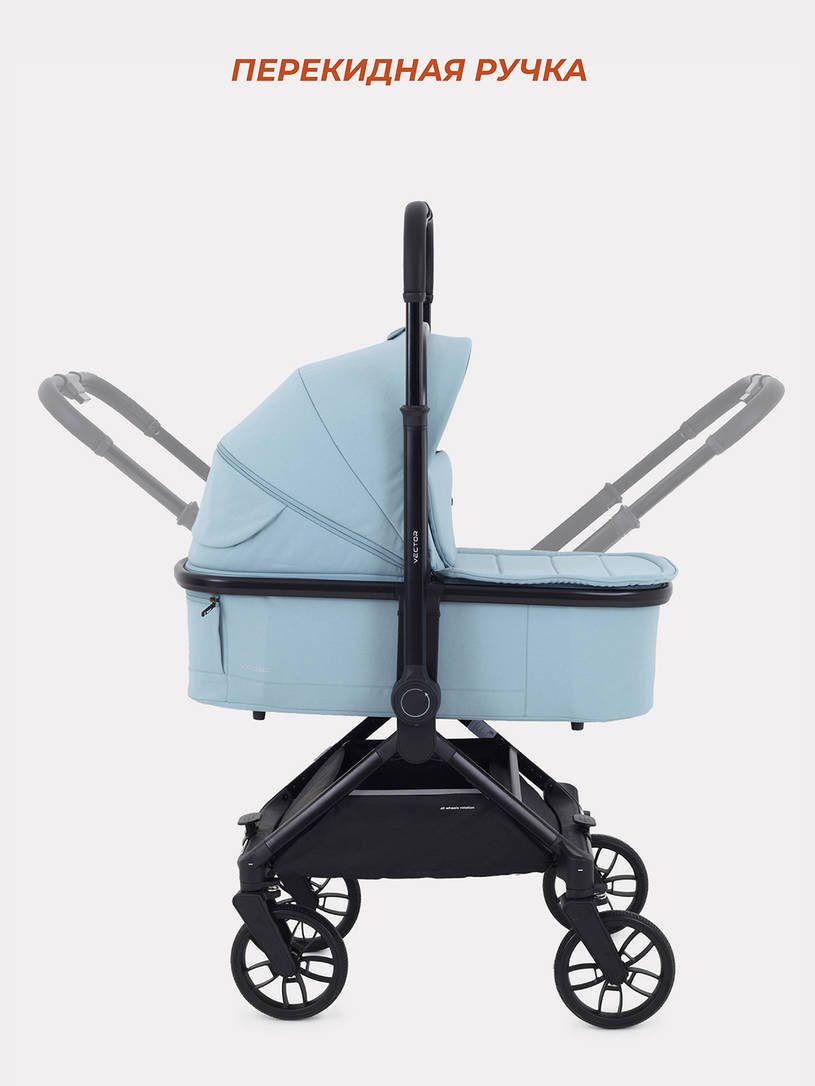 Коляска 2 в 1 Rant Vector Blue