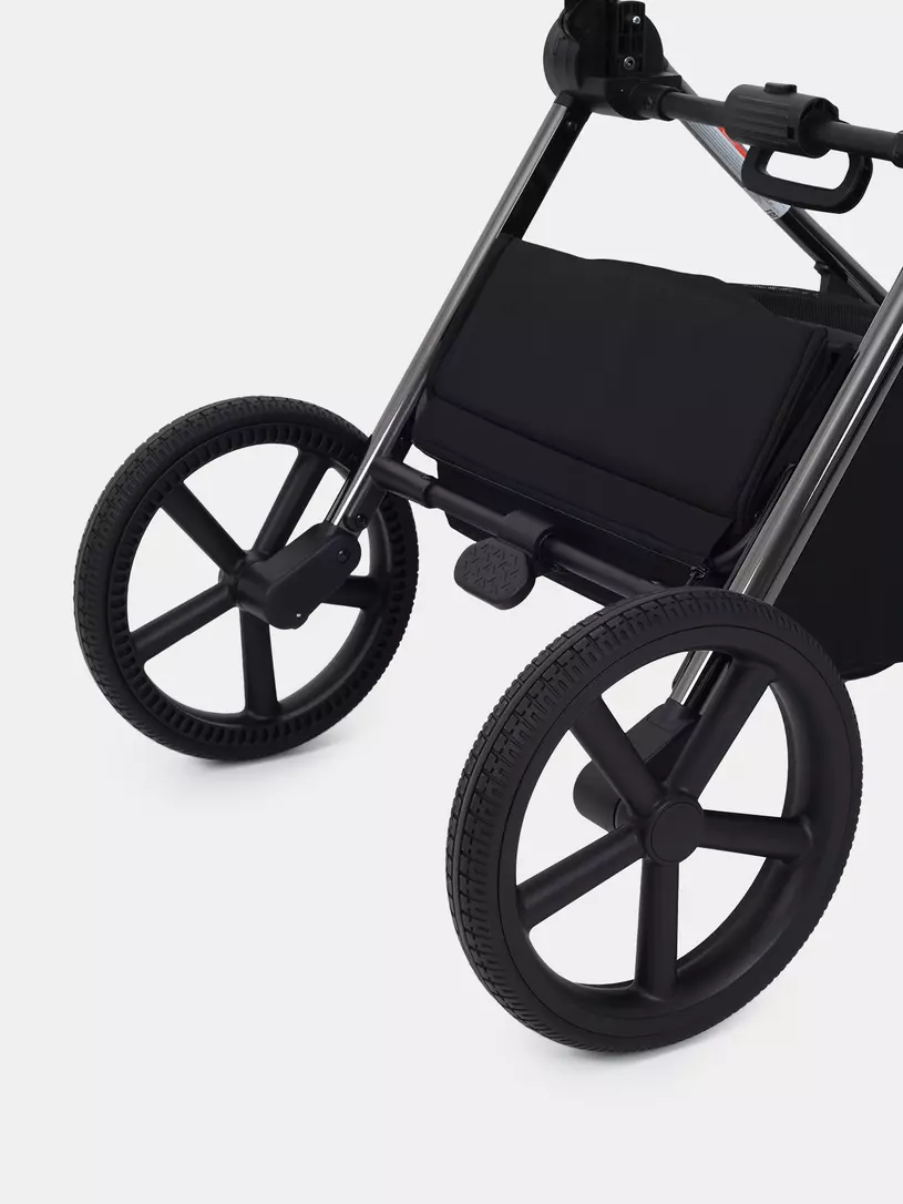 Коляска 2 в 1 Rant Teo Black Chrome Black