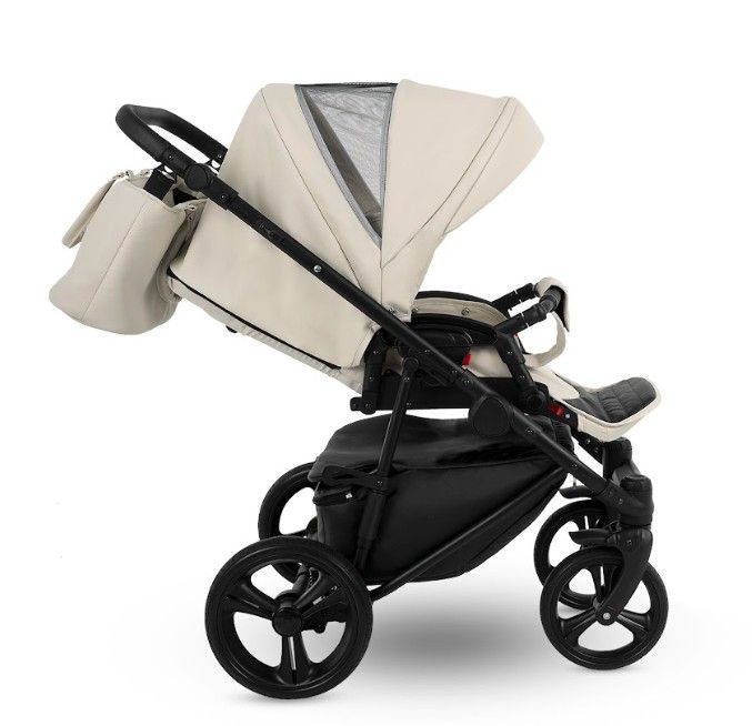Коляска 2 в 1 Camarelo Tisso, TIS-01 (Светло-бежевый)