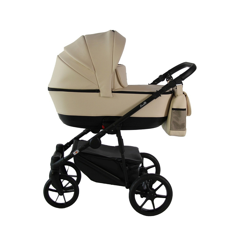 Детская коляска Sevillababy Tisso 2 в 1 светло-бежевый экокожа