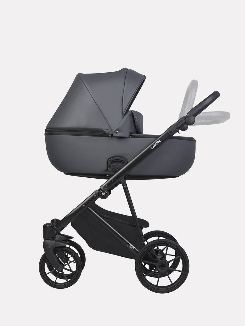 Коляска 2 в 1 Riko Basic Leon 03 Grafite