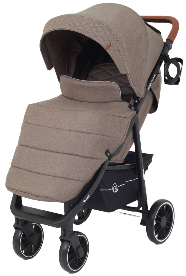 Коляска прогулочная RANT VEGA PRIME RA085 Cacao Brown