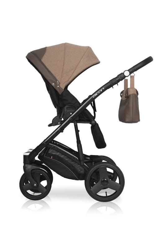Коляска 2 в 1 Riko Basic Aicon 10 бежево-коричневый
