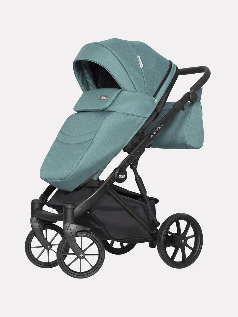 Коляска 2 в 1 Riko Basic Montana 06 изумруд