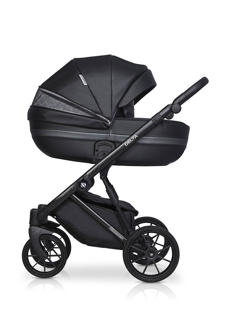 Коляска 2 в 1 RIKO BASIC DELTA ECCO 15 Black