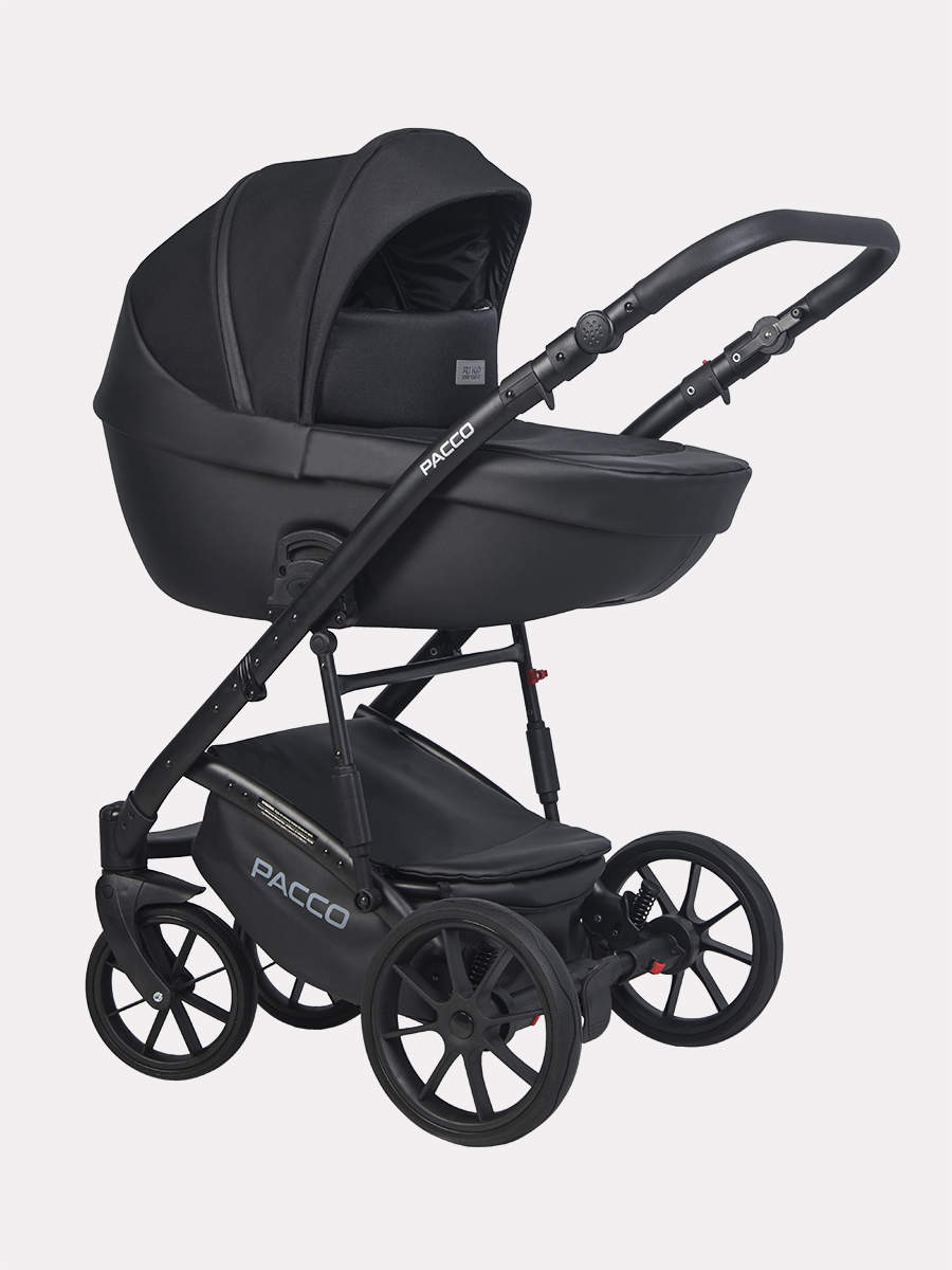 Коляска 3 в 1 RIKO BASIC PACCO 09 Black