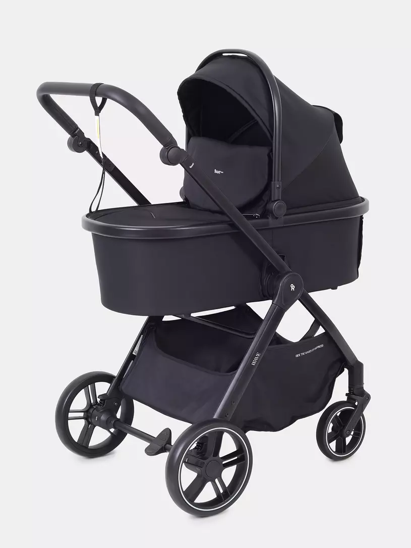 Коляска 3 в 1 Rant Basic Wave Black