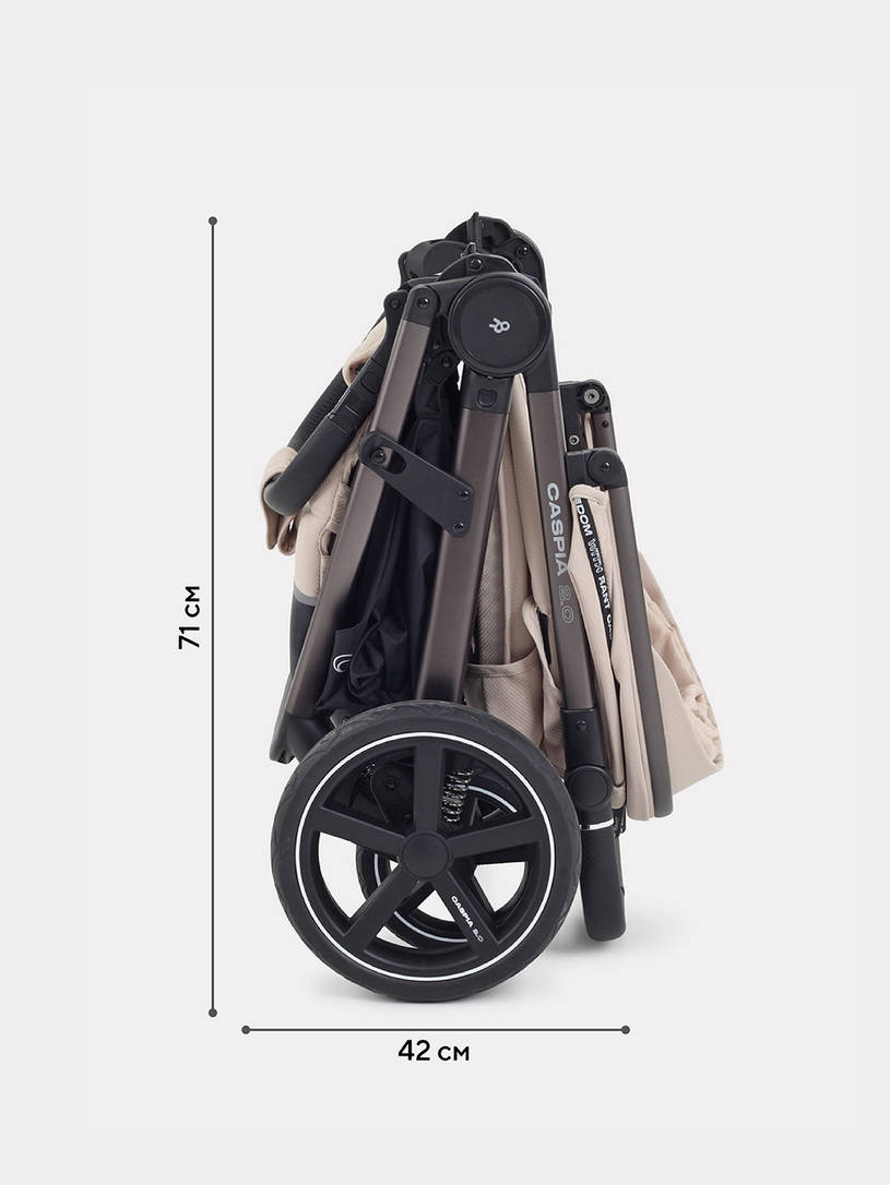 Коляска прогулочная Rant Caspia 2.0 Beige