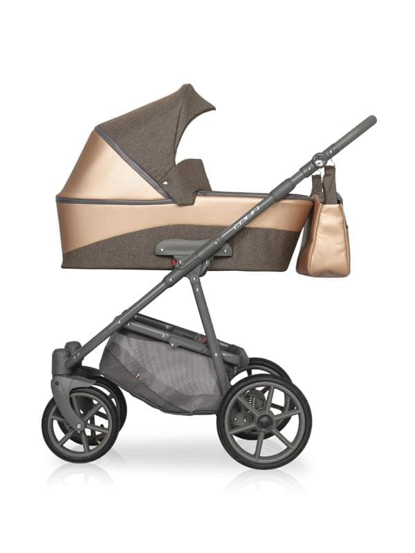 Коляска 2 в 1 Riko Basic Colin 03 коричневый
