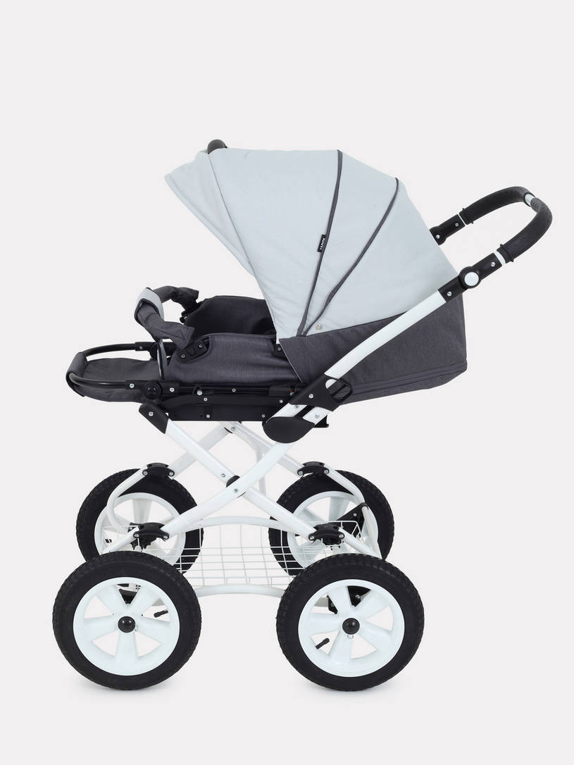 Коляска 2 в 1 Rant Dream Classic 01 графит-серый