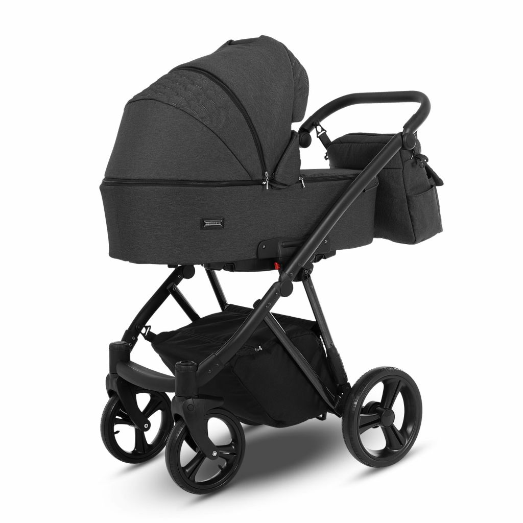 Коляска 2 в 1 Camarelo Faro, Темно-серый меланж