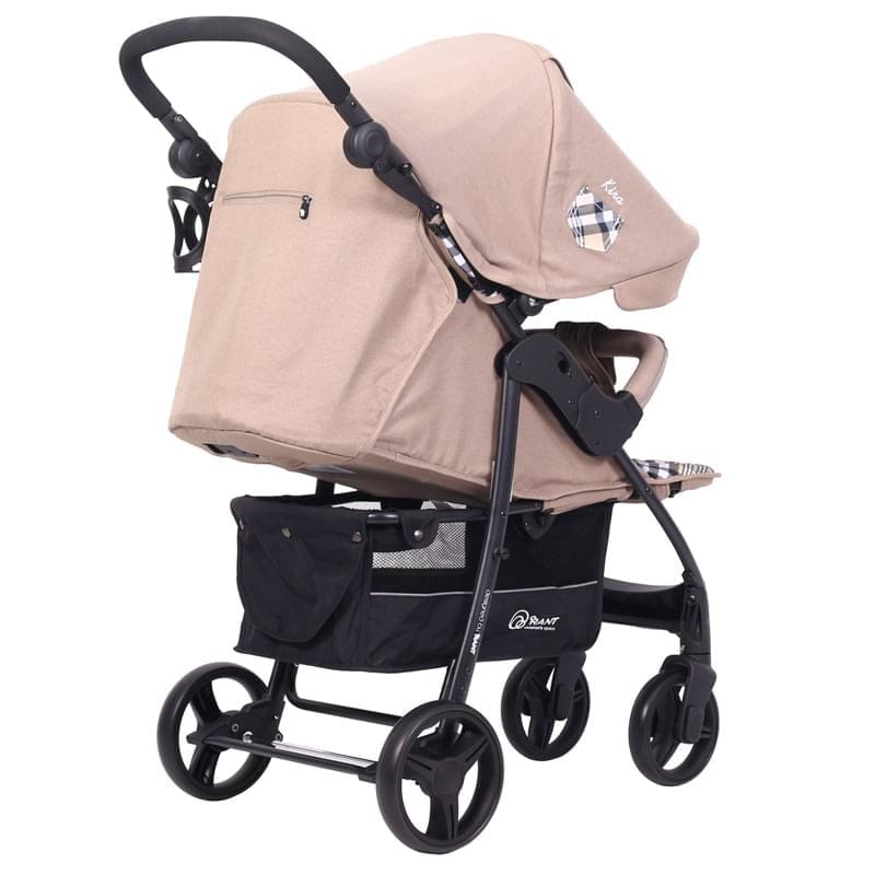 Прогулочная коляска Rant Kira Trends, цвет: бежевая шотландка