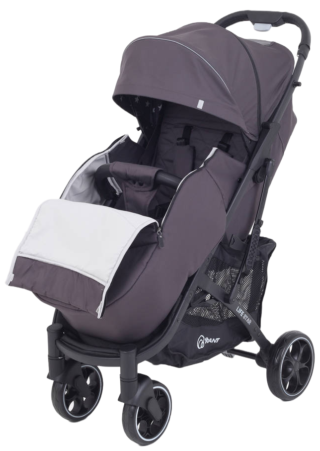 Коляска прогулочная RANT LIFE STAR RA102 Moon Grey