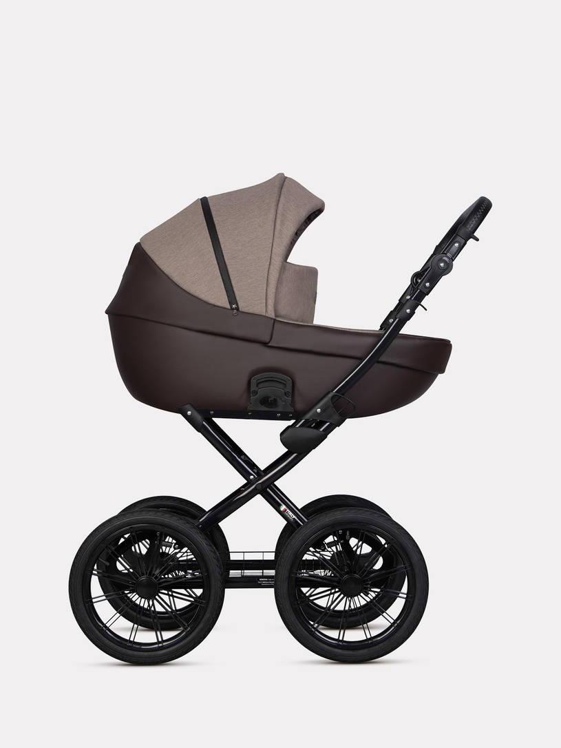 Коляска 2 в 1 Riko Basic Pacco Presige 07 Mokka