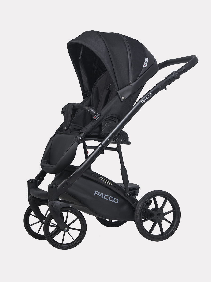 Коляска 3 в 1 RIKO BASIC PACCO 09 Black