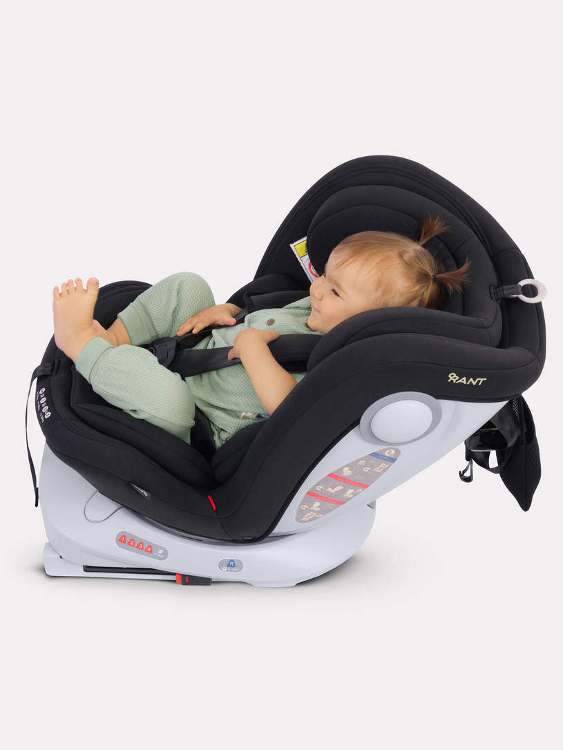 Автокресло Rant Drive Isofix 0/1/2/3 (0-36 кг) Black