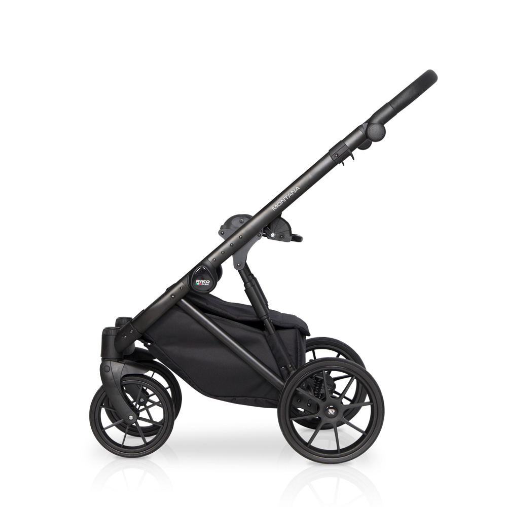 Коляска 3 в 1 Riko Basic Montana Ecco 14 Rose розовый