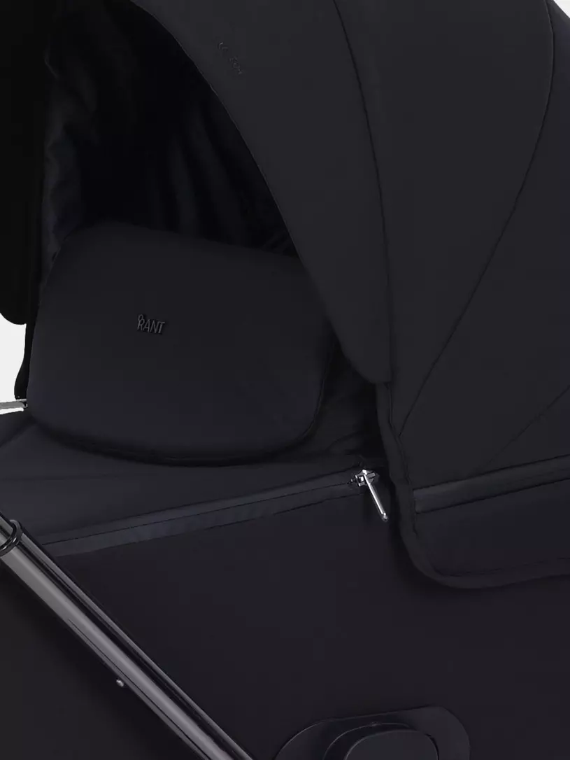 Коляска 2 в 1 Rant Teo Black Chrome Black