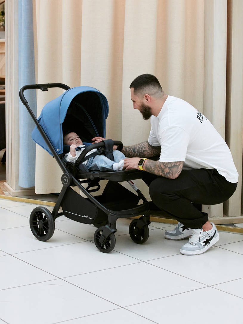 Коляска прогулочная Rant Basic Energy Blue