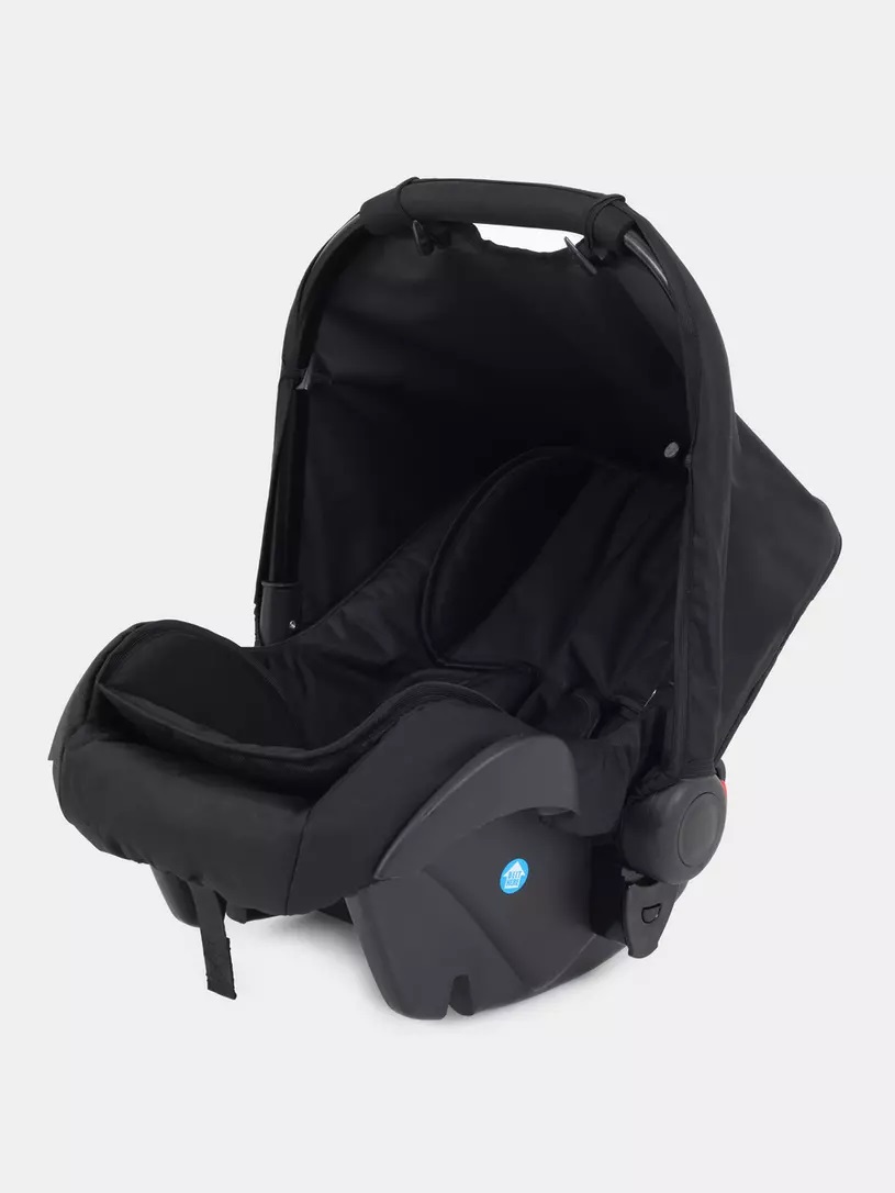 Коляска 3 в 1 Mowbaby Opus Midnight black, Черный