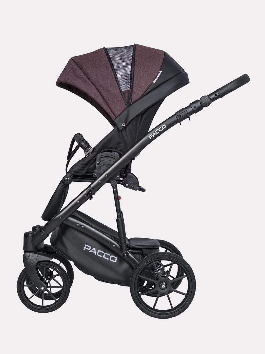 Коляска 3 в 1 RIKO BASIC PACCO 01 Plum
