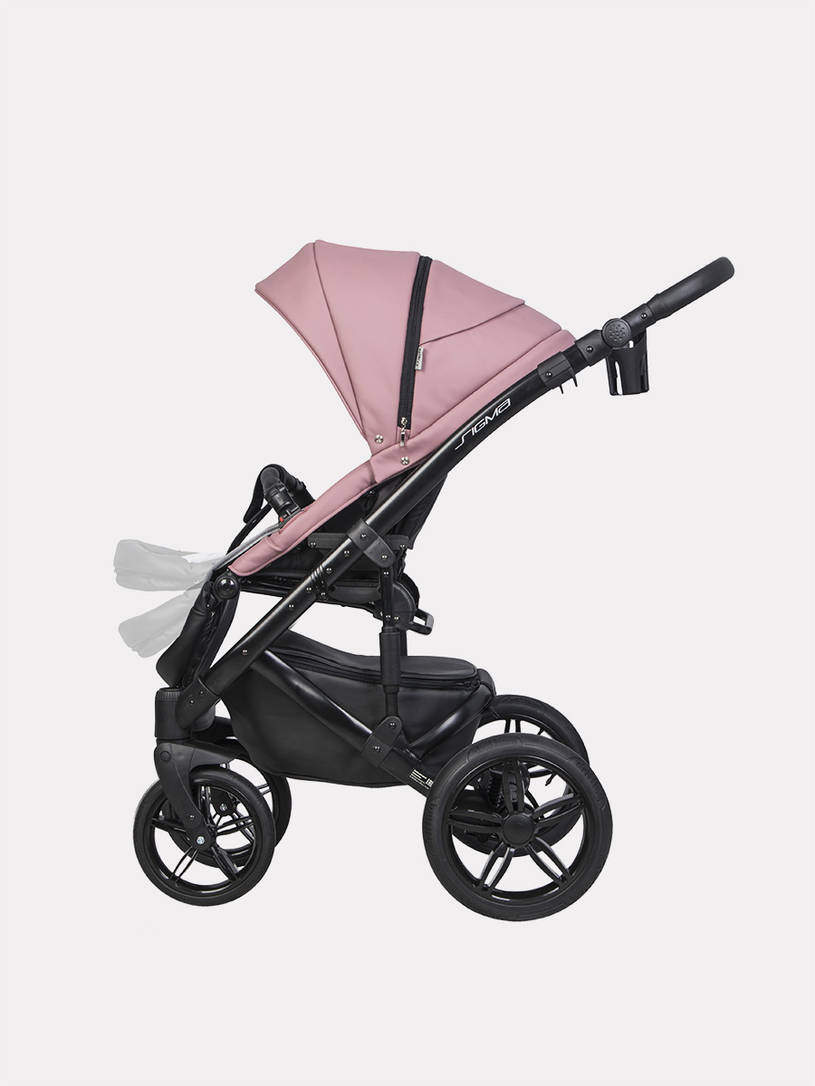 Коляска 2 в 1 Riko Sigma Pro Energy pink
