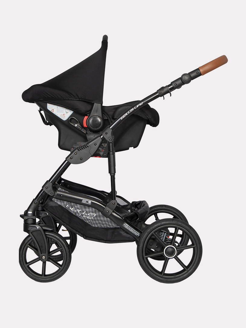 Коляска 3 в 1 Riko Basic Bella Life 05 mokka
