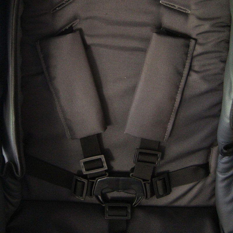 Детская коляска Sevillababy Tisso 2 в 1 черный экокожа