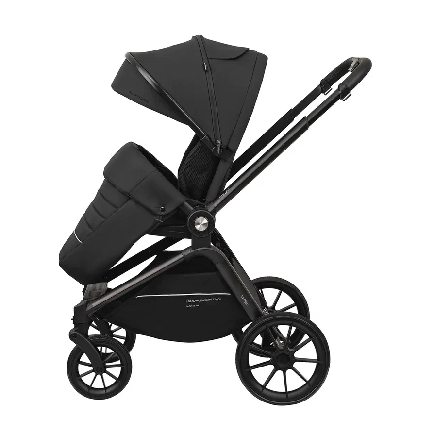 Коляска 2 в 1 Indigo SOLAR черный