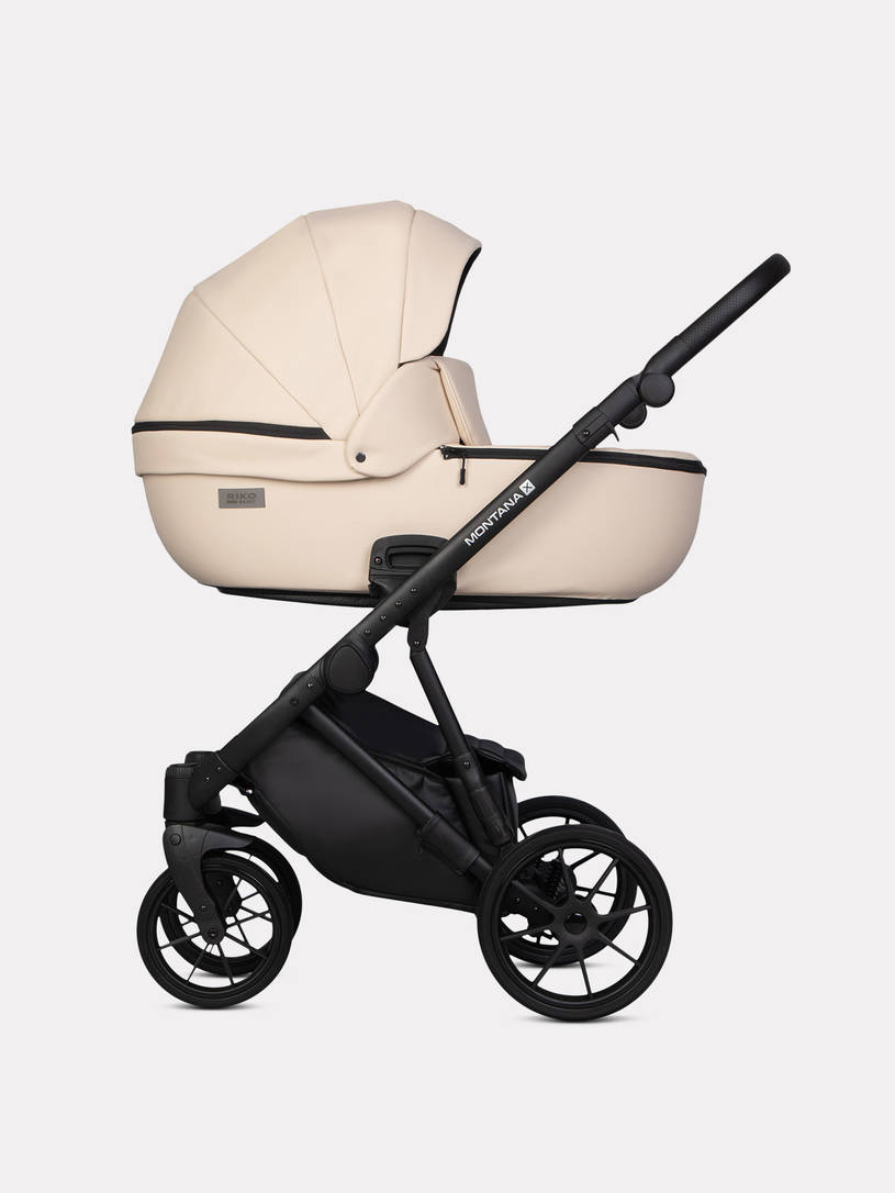 Коляска 3 в 1 Riko Basic Montana X Ecco 15 Ivory beige