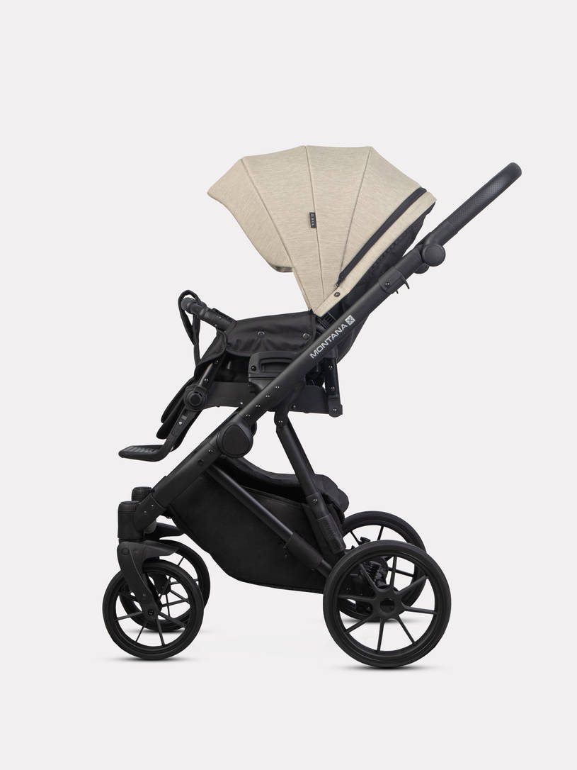 Коляска 3 в 1 Riko Basic Montana X 02 бежевый
