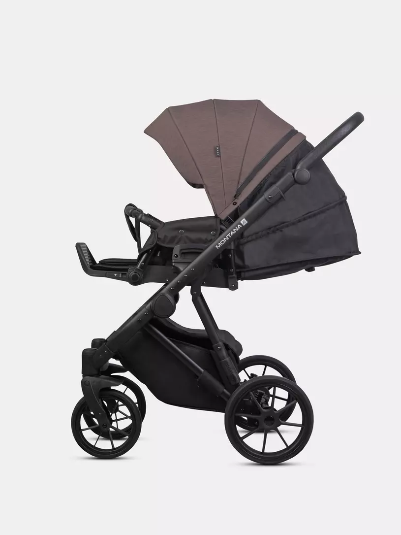 Коляска 3 в 1 Riko Basic Montana X 01 коричневый