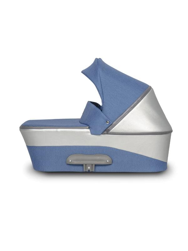 Коляска 2 в 1 Riko Basic Colin 07 серо-голубой