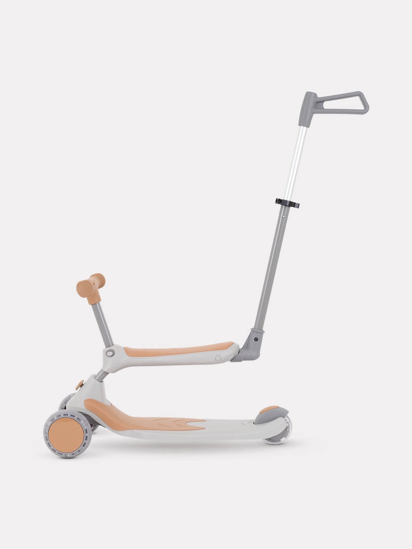 Cамокат 3-х колесный Rant Rider Plus beige