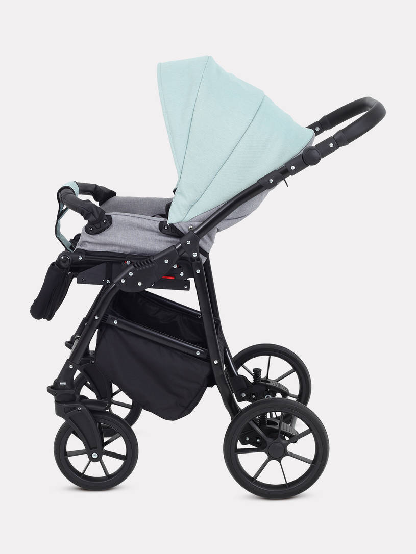Коляска 2 в 1 Rant Dream 2024 10 серый-ментоловый