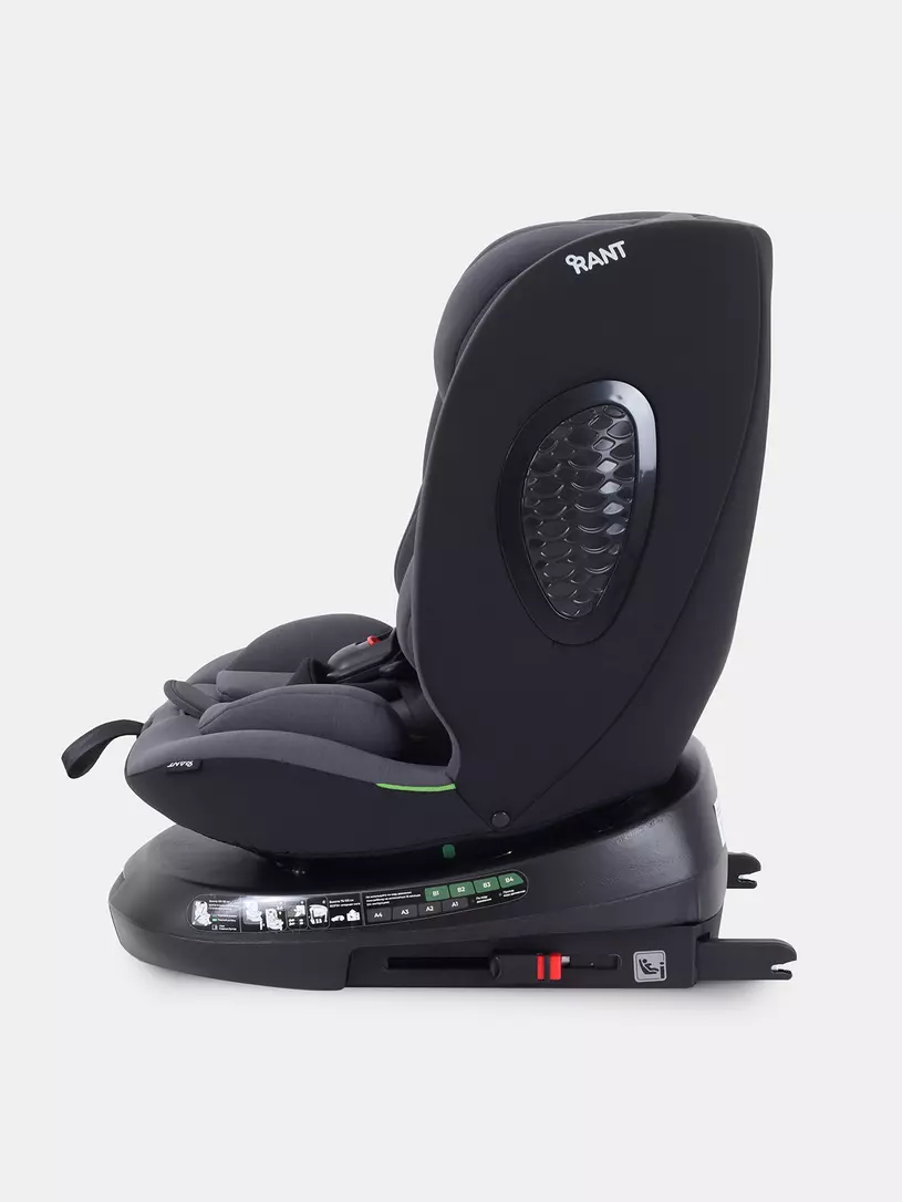 Автокресло Rant Helix isofix группа 0/1/2/3 (40-150 см; 0-36 кг), Grey