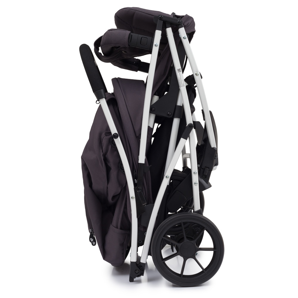 Коляска прогулочная Rant Largo Star Moon Grey. Цвет: Темно-серый