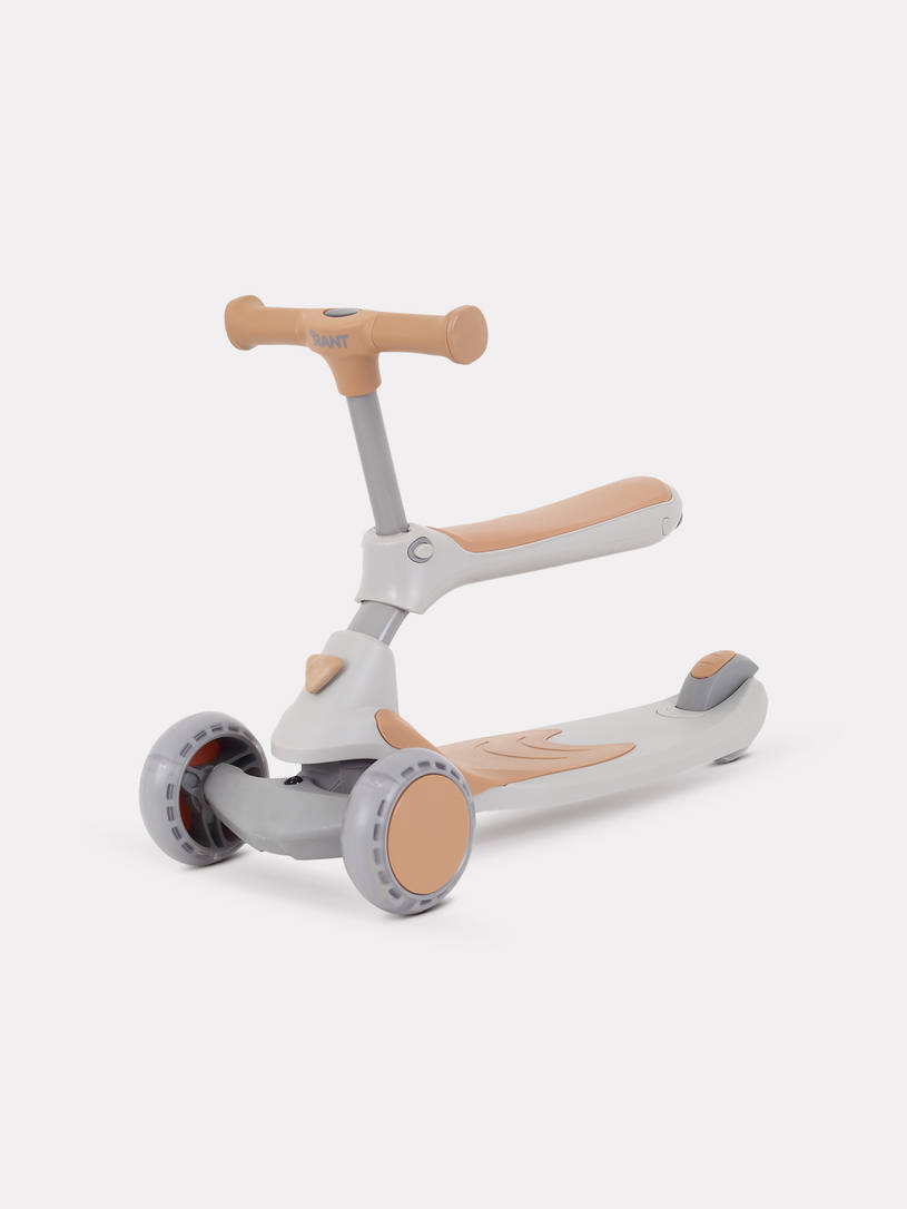 Cамокат 3-х колесный Rant Rider beige