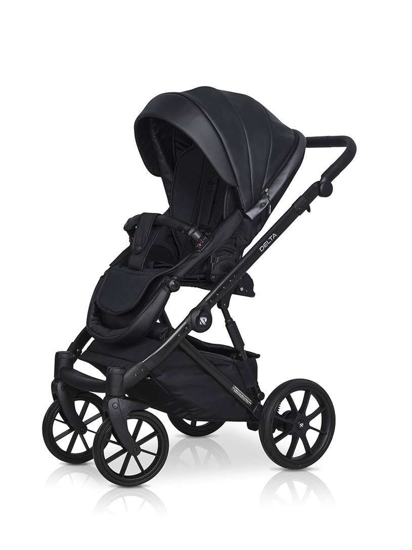 Коляска 2 в 1 RIKO BASIC DELTA ECCO 15 Black
